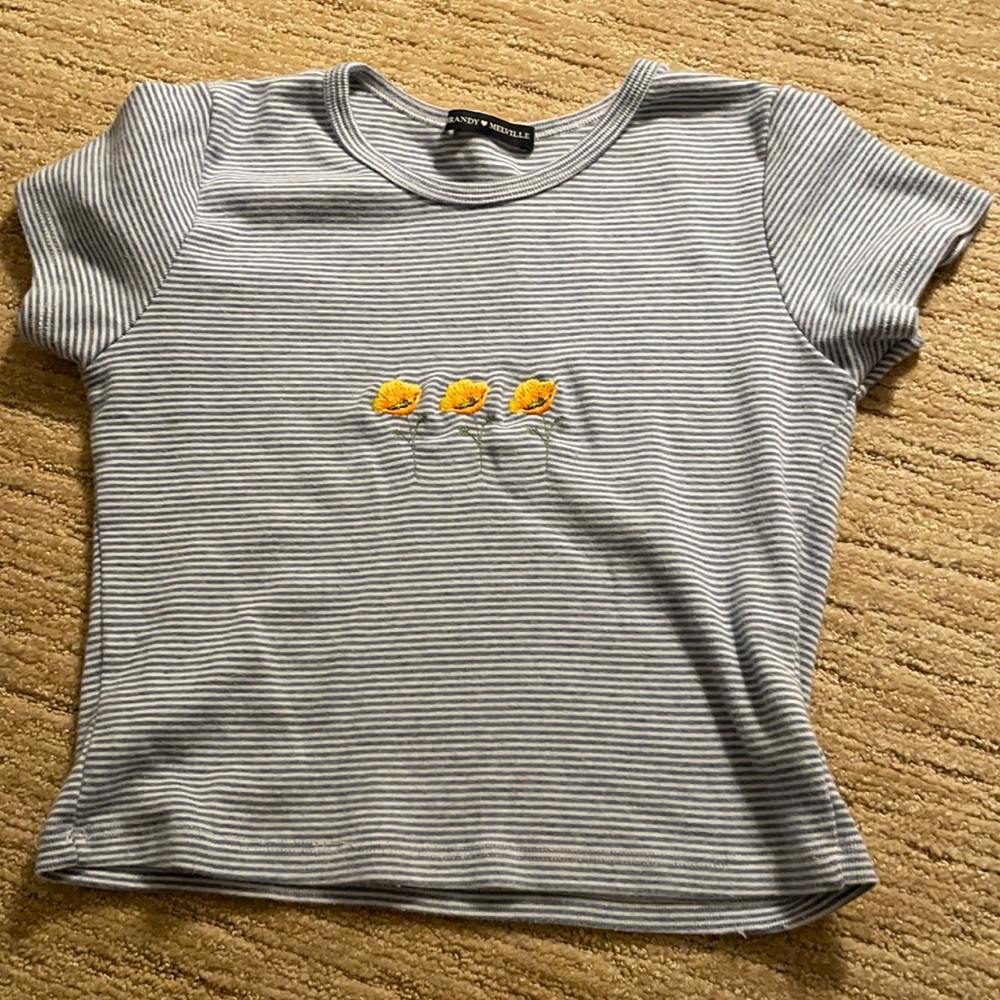 brandy poppy ashlyn tee